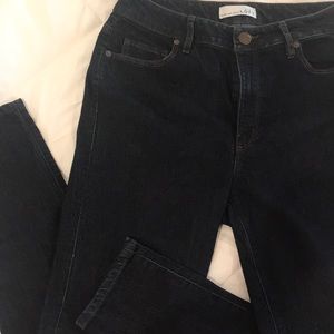 LOFT Curvy High-Waist Skinny Jeans
